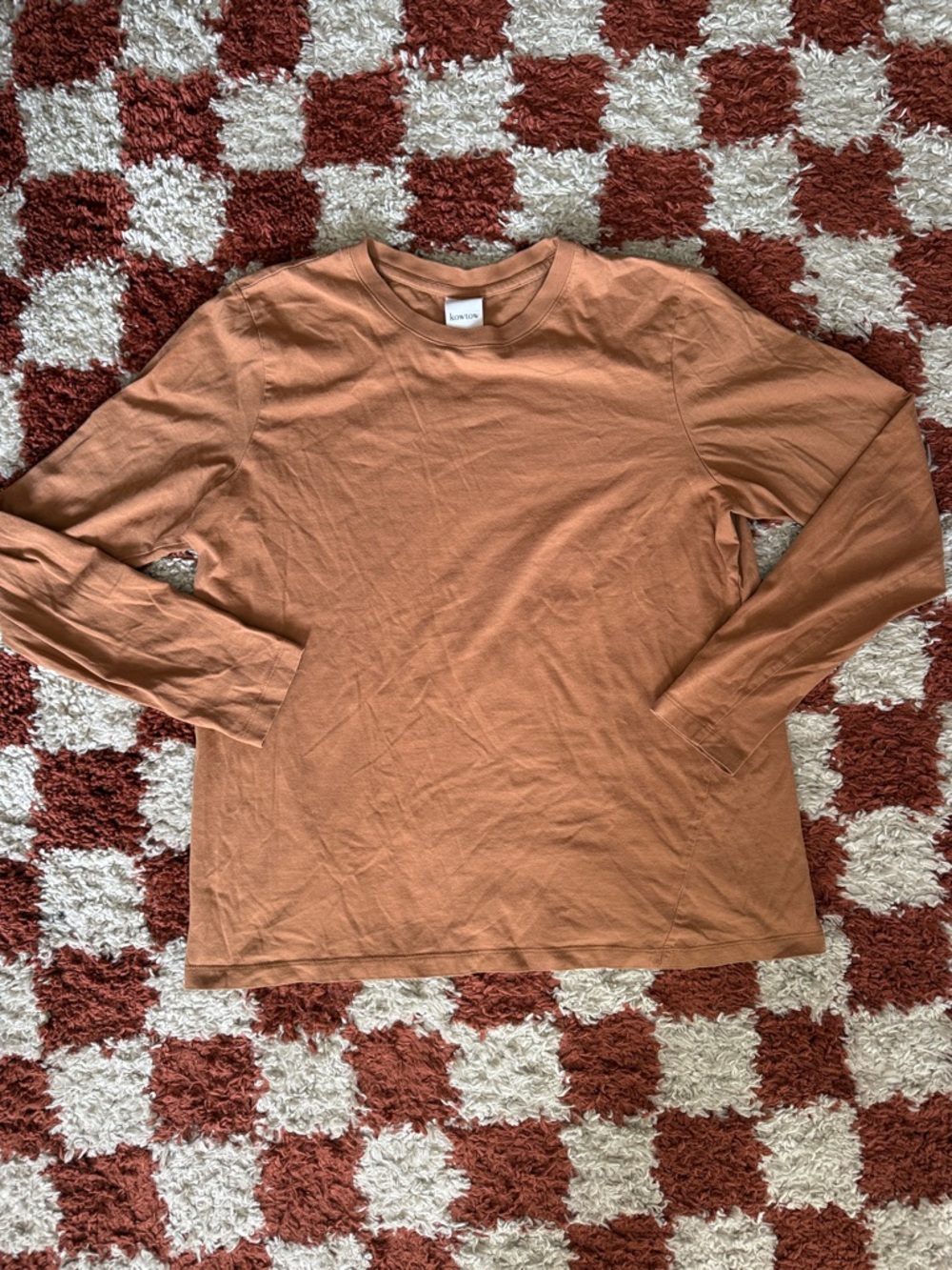 Kowtow Building Block Long Sleeve Tee